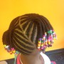 Kid's Senegalese Twist. If they have normal hair.