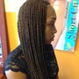 Adult Box Braids. Medium size