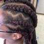 Kids lemonade braids