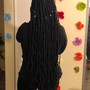 Extended crochet locs (Over natural locs)