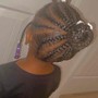 Kid's Box Braids (ages 2-9)