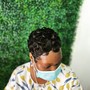 Relaxer Touch Up; HAIR STYLE