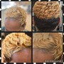 Finger Waves on Natural Hair