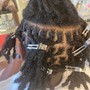 Loc retwist/Palm roll(small)