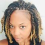 Natural Hair 2-Strand Twists (Small)