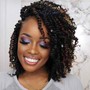 Natural Hair 2-Strand Twists (Small)