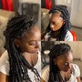 Medium Knotless Braids