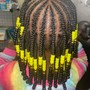 Kid's Braids with extensions