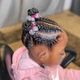 Kid's Braids ( with Hair added)