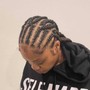 Cornrows (1-4 braids)