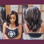 Sew IN/Weave Installation