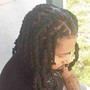 Loc retwist+locksmith/shampoo