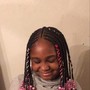 Kid's Braids with hair added