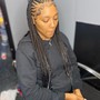 Braided up do (no weave)