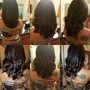 Half sew-in maintenance