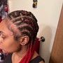 4 Feed In Braids