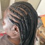 Sewin back/Feeding braids