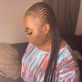 Straight back small-feedin braids