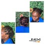 Ponytail-one braid/weave deposit only