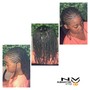 Kid's Natural hair braids Age 6-12 deposit only