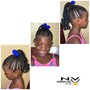 Kid's Natural hair braids Age 6-12 deposit only