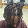 Retwist w/ Rope Twist (Every 2 locs)