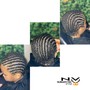 Kid's Natural hair braids Age 6-12 deposit only