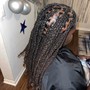 Retwist, wash/style deposit only