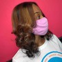 Quick Weave(Curly/Wavy Hair Only!)read description below if you want more than 2 bundles installed!