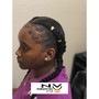 Braid up ponytail stitch or regular deposit only