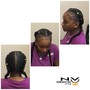 Braid up ponytail stitch or regular deposit only