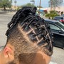 Men’s Box Braids (Undercut Only)