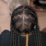 Medium Box Braids