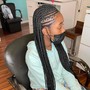 Tribal/Fulani  Braids w/ French Braids