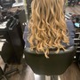 Microloc start with extensions hair included