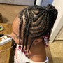 Large butterfly braids