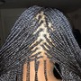 Quick Weave( with leave out )