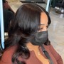 Closure wig install