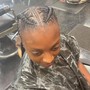 2 feed-in Cornrows