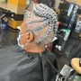 2 feed-in Cornrows