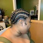 Feed in braids