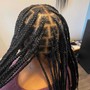 Medium Knotless Braids