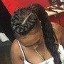 Goddess braids