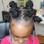 Kid's medium box braids/ twist Braids