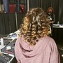 Roller Set for Textured/Curly hair