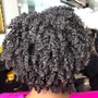 Medium  hair wash n go -neck length