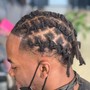 Cornrow Braids/Straight Back Braids)