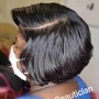 Quick Weave pixie cut/ Bob cut + style