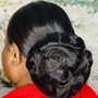 Wedding updo