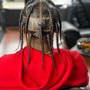 Men’s  large box braids